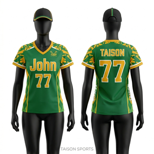 Women Lacrosse Jersey 180GSM Premium Breathable Polyester Sublimation Print Cut And <b>Sew</b> Panels Custom Logo Women Lacrosse Jersey - Product Image 5