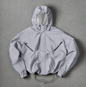 Wholesale Mens Athletic Windbreaker Jacket Breathable Lightweight <b>Fabric</b> For Sportswear Buyers Factory Direct - Product Image 4