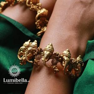 Ganesha Kada Bangles Fashion Stud Earrings - Product Image 2