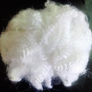 Fibra de poliéster reciclada 7D HD blanco hueco no siliconizado de Vikohasan fabricante relleno juguete almohada sofá cojín manta edredón - Product Image 1