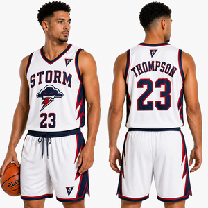 Uniforme de Entrenamiento de Baloncesto, Conjunto de Camiseta de Práctica Personalizada, Ropa Deportiva Transpirable y Ligera, Proveedor OEM, Uniformes de Equipo al por Mayor - Product Image 2