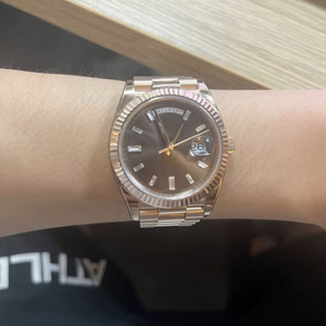 RC JP SK Factory High Quality 904L Rose Golden 40mm Luxurious Fashion Movement Calendar 3255 Waterproof Mechanical <b>Watch</b> - Product Image 1