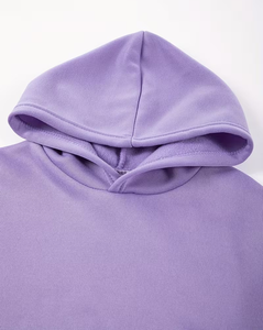 Color Block Winter Lined Breathable Eco-Friendly Boys Hoodie Pullover Sweatshirt Hooded Long Sleeve Fleece Polyester/Cotton - Product Image 3
