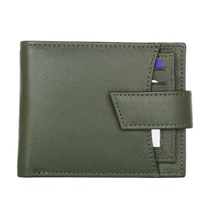 RFID Blocking Genuine Leather <b>Wallet</b> Luxury <b>Small</b> Mini Leather <b>Wallets</b> Vintage New Design Premium - Product Image 4
