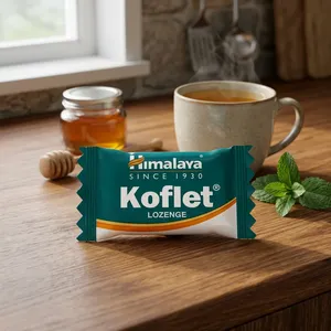 Tabletas Ayurvédicas Koflet, Extracto Prensado en Frío, Suplemento Herbal para el Cuidado de la Garganta, para un Alivio y Frescura Refrescantes, a Precio de Mayoreo - Product Image 5