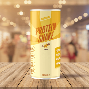 Sẵn sàng để uống hương vị vani 185ml protein Lắc Chức năng uống chất lỏng hàm lượng protein cao - Product Image 2