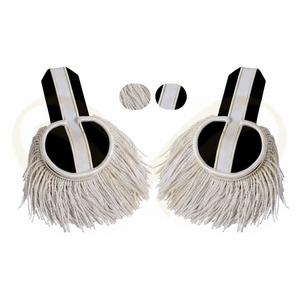 Épaulettes en viscose avec fil de broderie, fabriquées au Pakistan, accessoires d'uniforme pour équipement de défense personnelle - Product Image 6