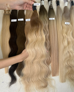 Cabello Virgen Vietnamita 100% de Fábrica Lexhair al por Mayor, Cabello a Granel Teñido de Primera Calidad, 100g - Product Image 1