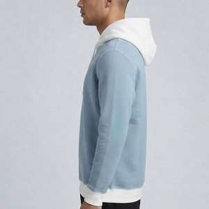 Nueva llegada: Sudaderas con capucha para hombre, de algodón grueso de primera calidad, para ropa informal de calle. - Product Image 3