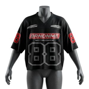 Camiseta de Fútbol Personalizada de Malla Transpirable de Gran Tamaño, Uniforme de Fútbol Americano Sublimado, Fabricante de Camisetas de Fútbol, Camisetas de Fútbol para Hombre - Product Image 3