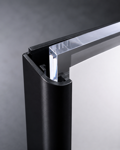 Modern Customized for Pre-Assembled A4/A5/A6 3-Sided <b>Rotating</b> Sign Holder Revolving Base Corner <b>Shelf</b> Menu Holder - Product Image 2