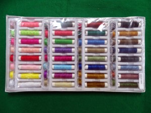 ชุดเย็บปักถักร้อย AA0276 ชุดด้ายปักผ้าฝ้าย 40 สี สำหรับงานเย็บปักถักร้อยและงานฝีมือ - Product Image 1