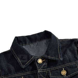Chaleco Vaquero Personalizado con Tu Propio Diseño, Nuevo Diseño con Cuello Camisero para Hombre Adulto - Product Image 3