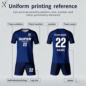 メンズ サッカー ジャージ、ゆったりフィット、サッカー ジャージ、卸売 半袖ジャージ、トレーニング ジャージ - Product Image 5