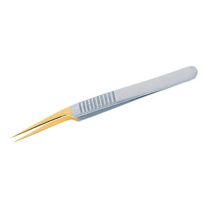 Pince à cils ergonomique antidérapante pour l'application et le retrait de faux cils, pour les soins personnels - Product Image 1