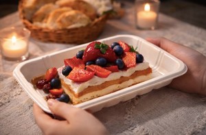 Bandeja para carne 10X6 desechable, laminada y sin laminar, biodegradable, de bagazo de caña de azúcar, no tóxica, certificada ISO, compostable, libre de BPA - Product Image 2