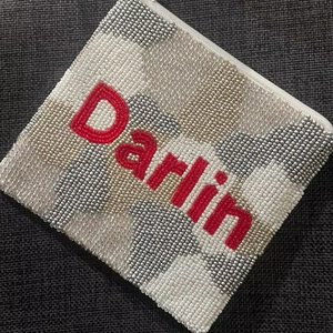 <b>Mini</b> Cotton Beaded Coin Pouch Wallet with Zipper Closure Customizable for Kids-Thank You Gift for Her - Product Image 1