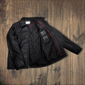 Professional Grade Leather Fashion <b>Jacket</b> For Motorcycling Biker Style Genuine Leather Coat Protective <b>Thin</b> Skin Outerwear Gear - Product Image 5