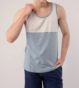 Wholesale High Quality Mens Summer Streetwear Casual Outerwear MultiPanel Multicolor <b>Tank</b> <b>Tops</b> Singlets for Gym Workout Sports - Product Image 4