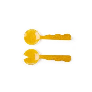 Cuchara para Ensalada de Resina Hecha a Mano, Cuchara de Resina de Diseño, Fabricada a Mano, Nuevo Diseño, Vajilla para el Hogar y el Jardín - Product Image 4