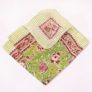 Écharpe de plage bohème de luxe en coton pour femme, imprimée à la main, écologique, confortable, légère, artisanale de Jaipur - Product Image 2