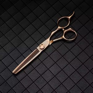 Tijeras Profesionales para Adelgazar el Cabello, Acero Inoxidable, 30 Dientes, para Diestros, Mango Largo, Uso en Salón - Product Image 2