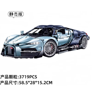 ตัวต่อรถซูเปอร์คาร์ทางเทคนิค 1:8 GULY 10648 รถแข่งบังคับวิทยุ รุ่น DIY ของเล่นเด็กผู้ชาย ของขวัญคริสต์มาสสำหรับผู้ใหญ่ - Product Image 6