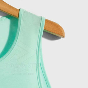 Oem Service Summer Wear Eco-Friendly Quick Dry Lightweight Breathable <b>Knitted</b> Casual Men <b>Tank</b> <b>Top</b> Plus Size Adults Outdoor Use - Product Image 5