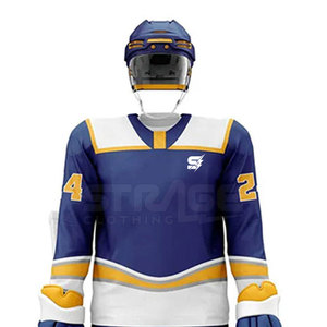 Cheap Price Best Selling High Quality Breathable Eco Friendly Polyester Ice Hockey Uniform Custom Design <b>for</b> Online <b>Sale</b> - Product Image 4