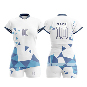 custom volleyball uniform logo printing sublimation breathable polyester gameplay training volleyball uniform <b>kit</b> premium - Product Image 6