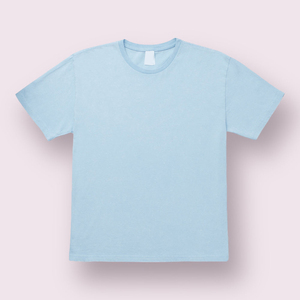 T-shirt Oversize da Uomo in Cotone Pesante 300gsm, Stampa Personalizzata, Collo Alto, Stile Streetwear, Vestibilità Ampia, Maglietta Vuota Stampabile - Product Image 1