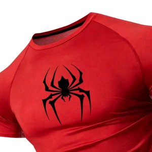 ชุดเซ็ตเสื้อยืดออกกำลังกายพิมพ์ลายกราฟิกฤดูร้อนสำหรับผู้ชาย กางเกงจ็อกเกอร์แขนสั้นทรงสกินนี่ ชุดกีฬาเอวยางยืดสองชิ้น - Product Image 6