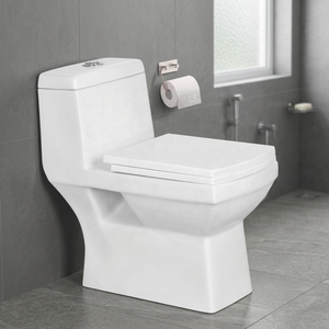 Premium EWC Ceramic One Piece Water Closet Indian Factory Asian Toilet For Modern Bathroom Sanitary Ware Projects - Product Image 3