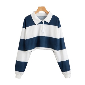Polo de golf uni pour femme, personnalisé, de haute qualité, décontracté, pour le sport, avec logo personnalisé, vêtements de mode en gros - Product Image 1