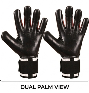 Gants de gardien de but de football unisexes personnalisés de qualité supérieure, attrape-ballons puissants, antidérapants, respirants, imperméables, protection des doigts - Product Image 6