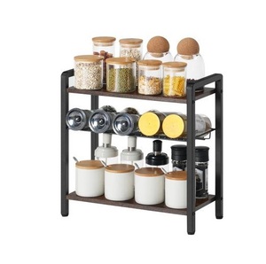 Decorative Steel Seasoning Holder Created for Neat Kitchen Arrangement with Reliable <b>Storage</b> and Modern Visual Appeal - Product Image 3