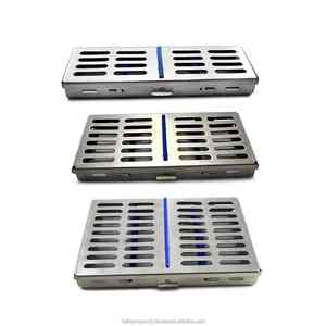 Plateau de Cassette pour Autoclave Dentaire en Acier Inoxydable, Stérilisation Manuelle, Certifié CE - Product Image 4