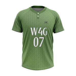 Uniformes de Béisbol Personalizables Unisex, 100% Poliéster, Transpirables, de Secado Rápido, Antibacterianos, Sublimados - Product Image 2
