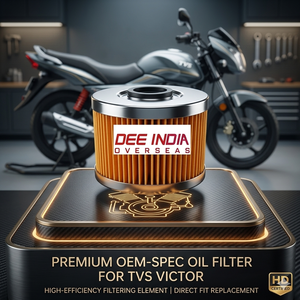 Filtro de Aceite de Motor para Motocicleta TVS Victor |   Elemento de Filtro de Aceite de Alta Eficiencia, Pieza de Repuesto OEM - Product Image 2