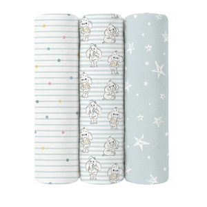 Cotton Fabric Muslin Baby Swaddle <b>Blanket</b> Hooded Bath Towel Organic Soft Breathable Newborn <b>Wrap</b> Custom Printed Wholesale OEM - Product Image 5