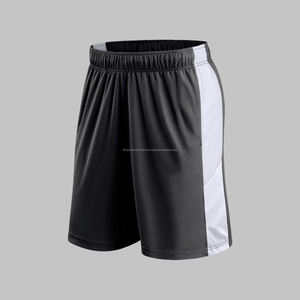 Pantalones cortos personalizados Unsex al por mayor, pantalones cortos de baloncesto de malla Floral con estampado bordado personalizado de alta calidad, Unisex - Product Image 2