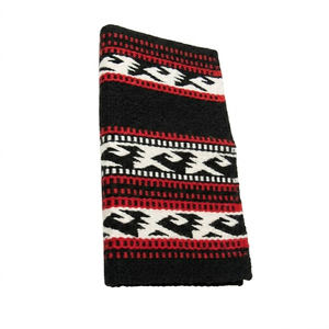 100% New Zealan Wool hand woven customizable Saddle <b>Blanket</b> manufactured in India for horse riding training and sports - Product Image 3