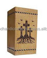 Urnes de crémation en bois de conception unique pour adultes Urnes funéraires Urnes funéraires taille personnalisée Fournitures funéraires - Product Image 3
