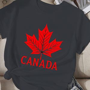 Camiseta cómoda Canada Maple Leaf para mujer - Product Image 4