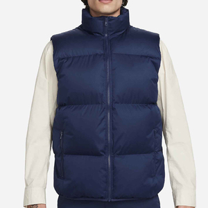 Chaleco Acolchado con Capucha para Hombre, Chaqueta sin Mangas con Bordado y Relleno de Poliéster - Product Image 4