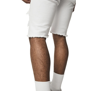 Shorts en jean pour hommes, tendance, séchage rapide, grande taille, respirants, en coton, dernière collection - Product Image 4
