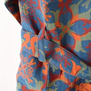 100% Cotton Gauze Floral <b>Kimono</b> <b>Robe</b> Soft Drawstring Closure <b>Long</b> Knit Loose Bathrobe Nightgown Women's Loungewear Sleepwear - Product Image 6