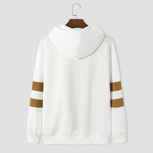 เสื้อฮู้ดดี้โอเวอร์ไซส์หนานุ่มคุณภาพพรีเมียม ผ้าฝ้ายฟลีซ สกรีนโลโก้ได้ตามสั่ง สไตล์สตรีทแวร์ สำหรับผู้ชาย - Product Image 3