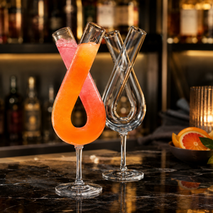 Copas de Cóctel Transparentes de Borosilicato Hechas a Mano de 250 ml, Copas de Martini y Margarita Sin Plomo, Cristalería Reutilizable al por Mayor - Product Image 6