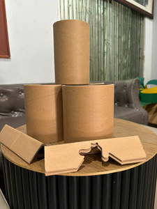 Disque de protection en papier kraft recyclé écologique Ngoc Anh avec trou central pour la protection des emballages - Product Image 2